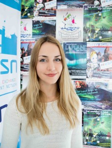 Emina Salic is the President of ESN in Lund. Photo: Jens Hansen.