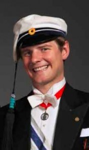Master of Science in Engineering, Axel Andersson, donates his entire salary to his old section. Photo: Private.