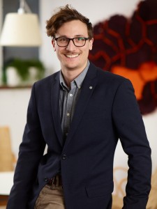 Pierre Andersson is Housing Representative at AF Bostäder. Photo: Press/Niklas Rudfell.
