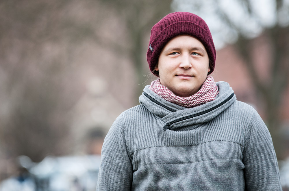 Timmy Larsson is i top Pirate Party candidate in Lund. Several student constituencies voted 10 times more for the Party in comparison to the rest of the country. Photo: Lukas J. Herbers.