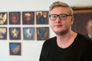 Carl Mauritz Artéus, the chairman of Kuratorskollegiet. Photo: Lukas J. Herbers