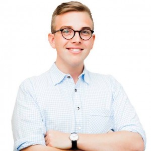The Chairman of the Student Union for Science Students in Lund is named Jesper Sjöström Strobel. Photo: Jens Hunt.