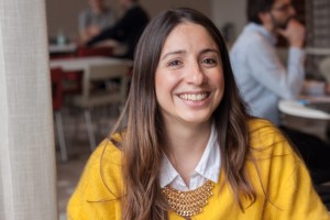 Laura Alejandro, who studies European and international tax laws. “At lectures, I always shut off the phone, I find it disrespectful to the teachers to use it. In Argentina, many companies have blocked Facebook, so it is not a big problem that people use it during their work hours“. Photo: Saga Sandin