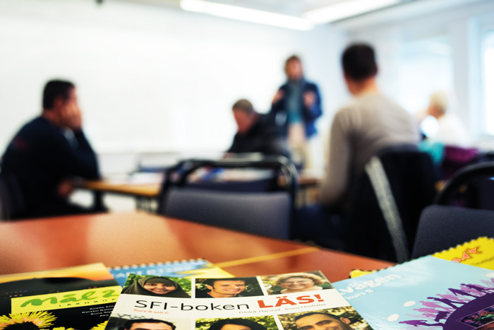 For international students coming to Sweden the procedure of getting into Swedish classes can be frustrating. Foto: Jonas Jacobsson