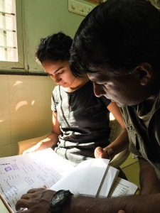 Photo caption2: Jaskirt Matharu with mentor Dr. Jean Jacob. Photo: Tindra Englund