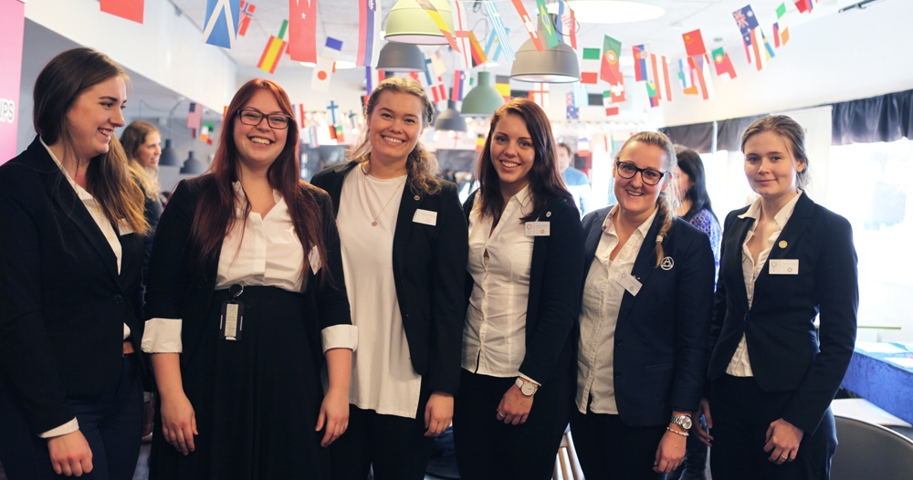 The coordinators of International Day 2016. Photo: Tindra Englund.