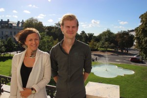 Gry Nordström and Hampus Fernström