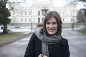 Josefin Kilman is taking the Master's program in Economics. Photo: Sigrid Rosell