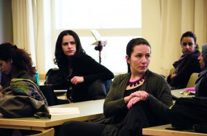 2. “On SFI there was no beginning and no end. People came and went as they pleased. Finally my teachers told me to apply to this program instead,” says Radmila Vucijak who attends Korta vägen at Malmö University. Photo Lovisa Wallin